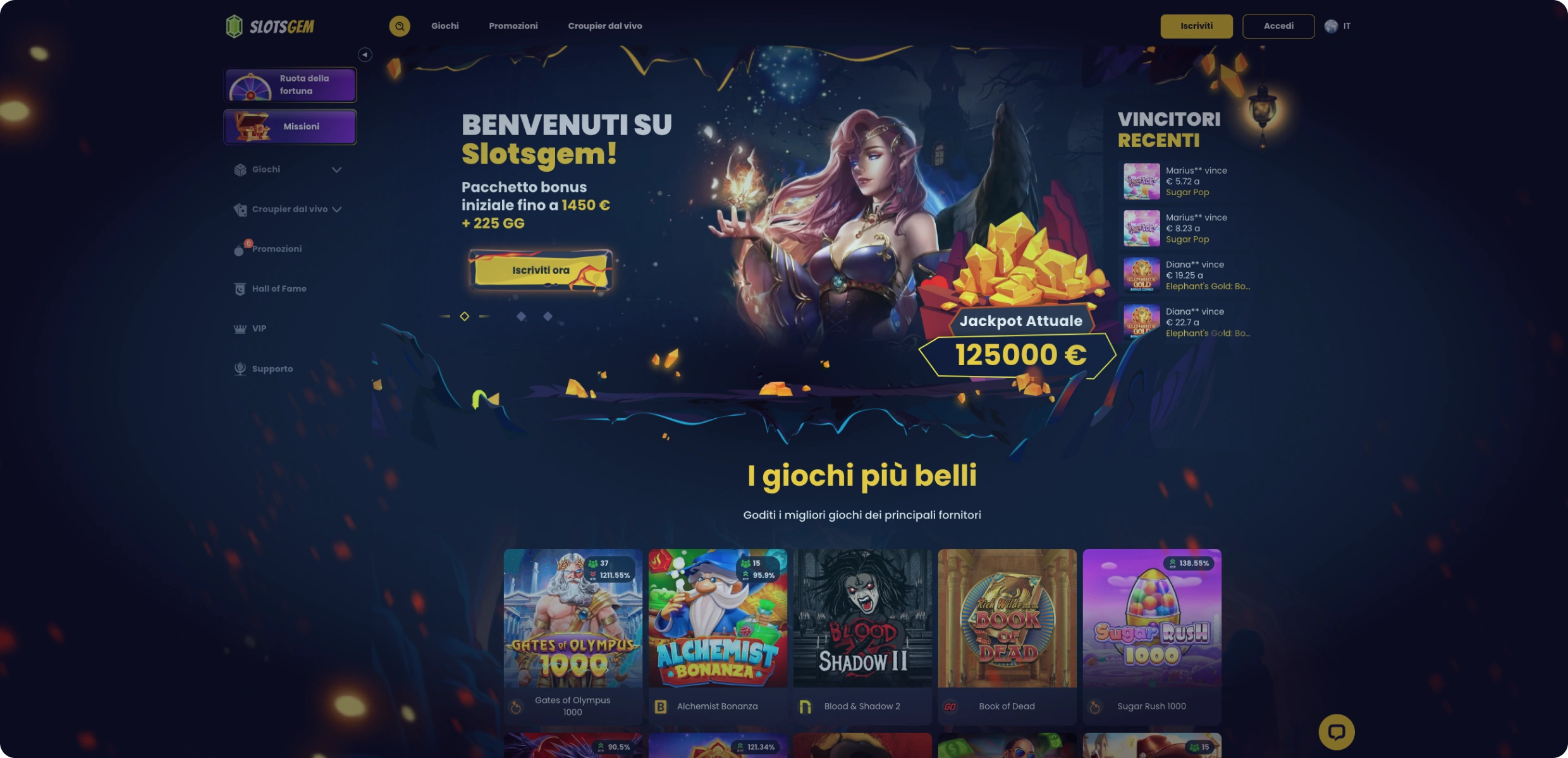 SlotsGem casinò SlotsGem casinò